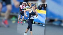 Pamela Anderson Completes NYC Marathon
