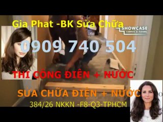 Thợ sửa điện nước tại quận gò vấp hcm.,///0909 740504