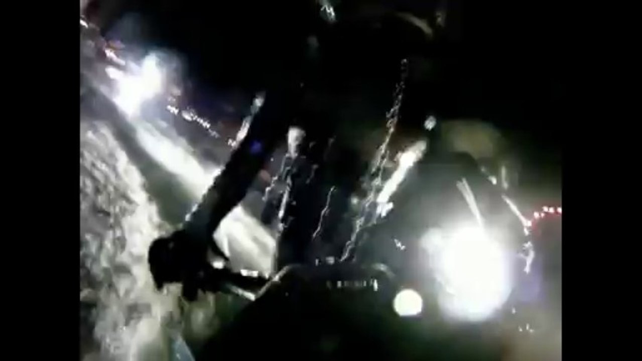 Jet Ski Freestyle at Night in Lake Havasu