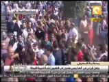 أنصار مرسي يعتدون على الإعلاميين وعلى طاقم أون تي في أمام أكاديمية الشرطة