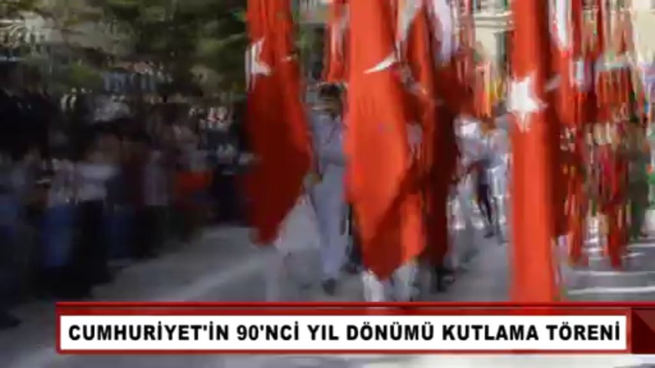 CUMHURİYET BAYRAMI KUTLAMA TÖRENİ