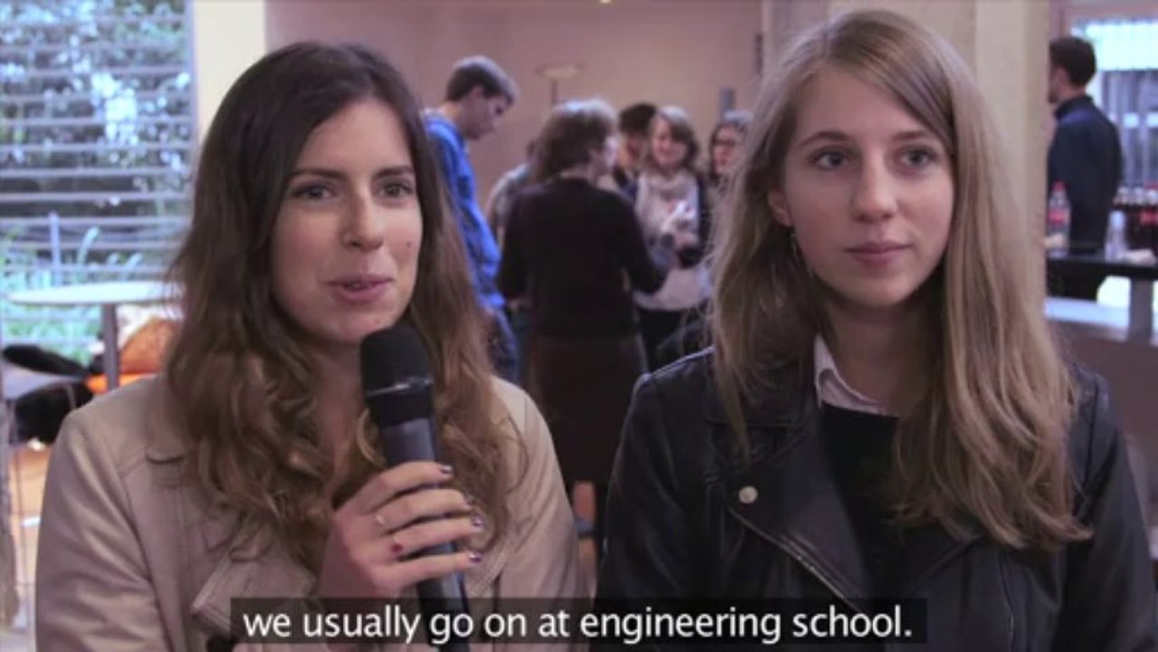 Mines ParisTech students visited the health gallery