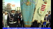 Puglia: 4 Novembre, giornata unità nazionale e forze armate