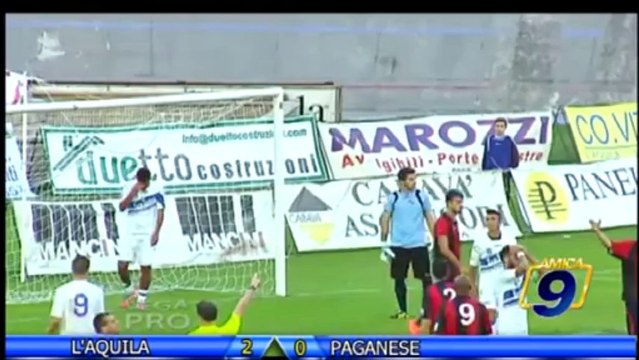 L'Aquila - Paganese 2-0 | Sintesi | Prima Divisione Gir.B 3/11/2013