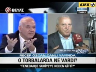 Canlı yayında kavga: O torbalarda ne vardı?