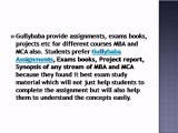 Gullybaba Assignments, Exams books, Project report