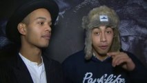 Smack talk lessons with Rizzle Kicks at COD: Ghosts launch