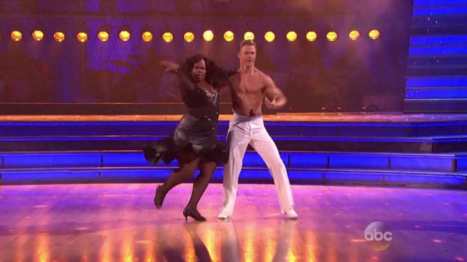 Amber Riley Derek Hough Rumba