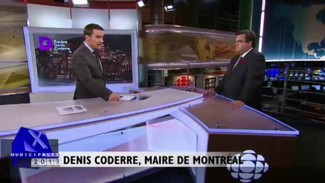Denis Coderre, maire de Montréal