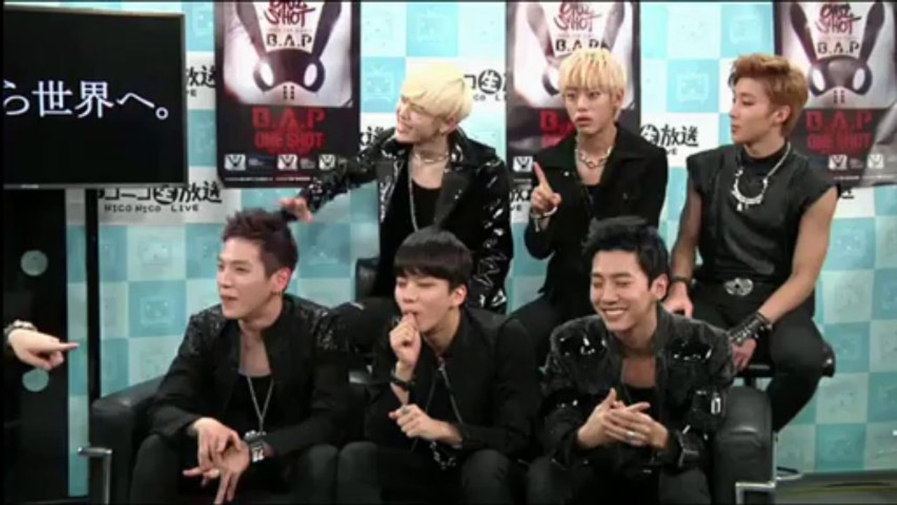Part 3 - B.A.P "One Shot" Release Event on Niconico channel (131104)