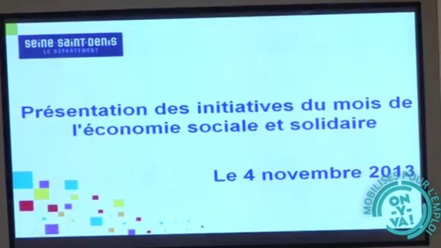 Remise des prix aux lauréats de l'appel à projets ESS 2013