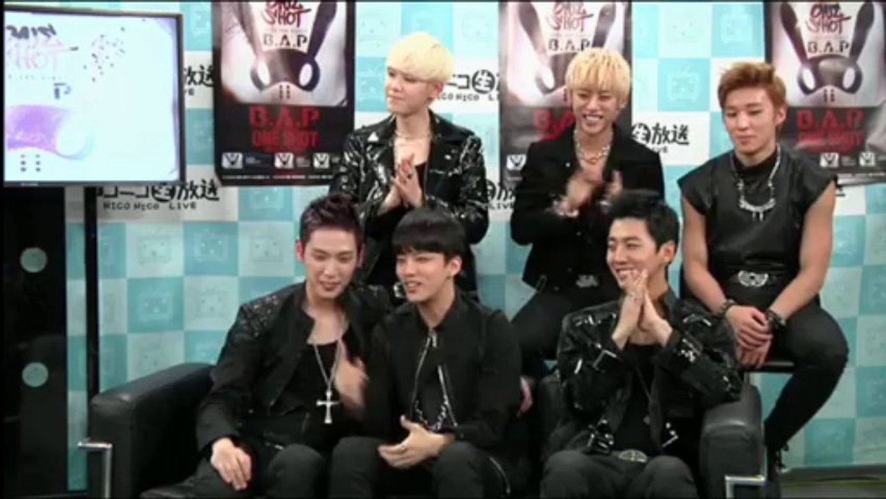 Part 6 - B.A.P "One Shot" Release Event on Niconico channel (131104)