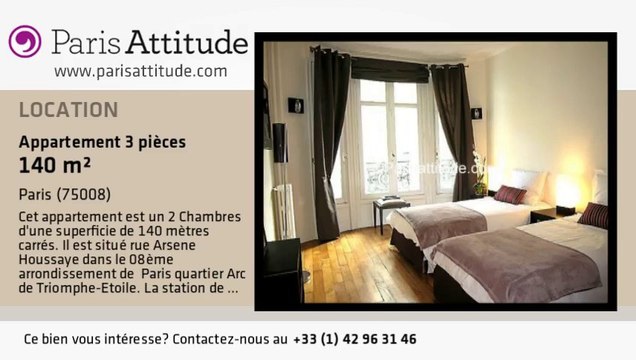 Appartement 2 Chambres à louer - Arc de Triomphe, Paris - Ref. 2869