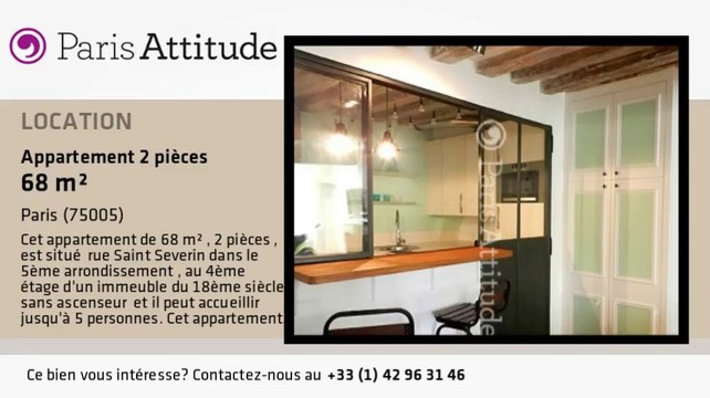 Appartement 1 Chambre à louer - Quartier Latin/St Michel, Paris - Ref. 8619