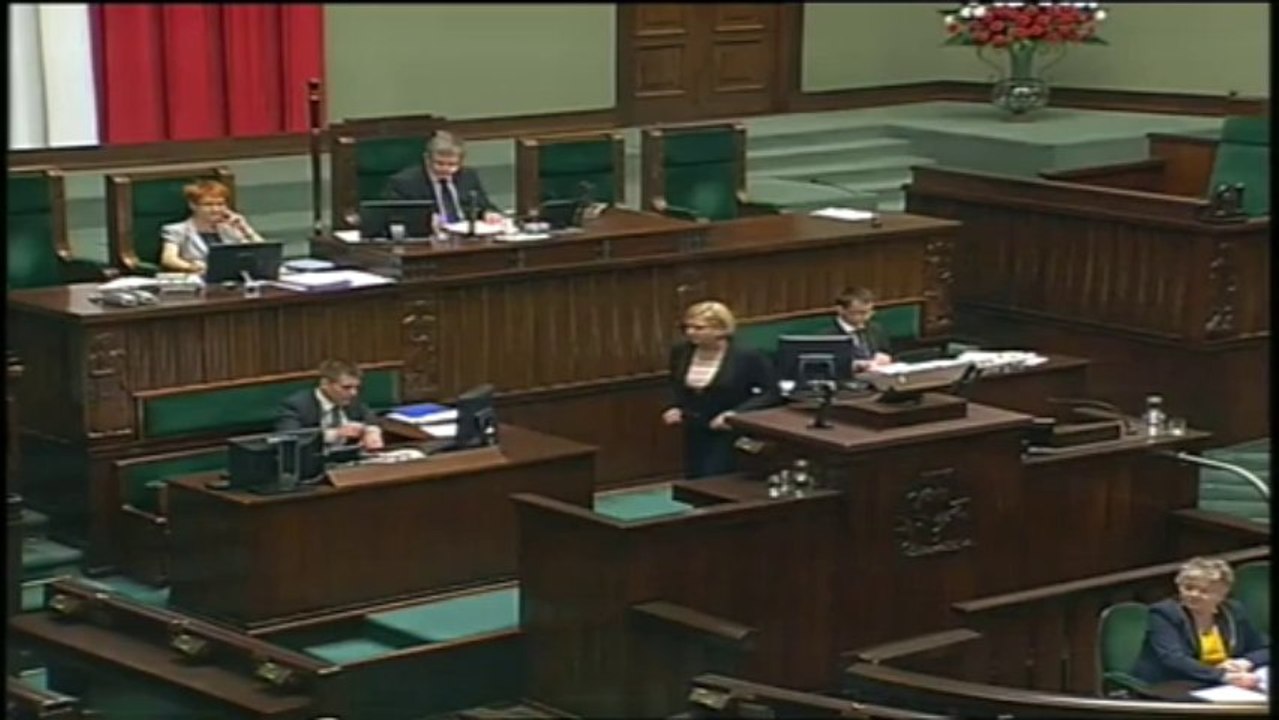Anna Fotyga - wystąpienie 22-05-13 r.