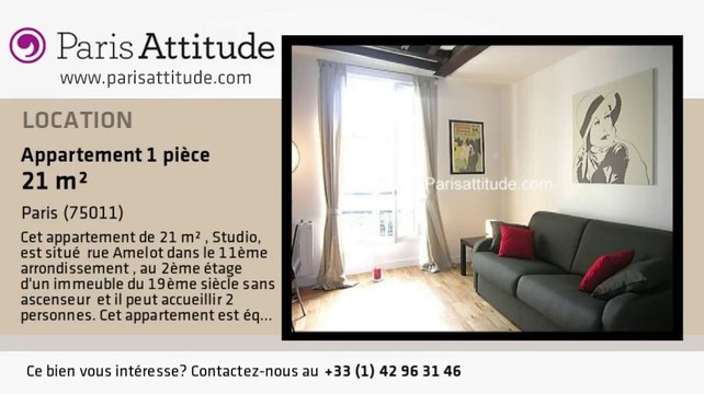 Appartement Studio à louer - Bastille, Paris - Ref. 7143