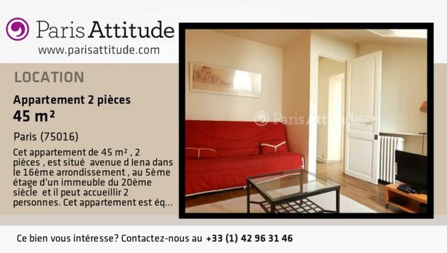 Appartement 1 Chambre à louer - Alma Marceau, Paris - Ref. 8915
