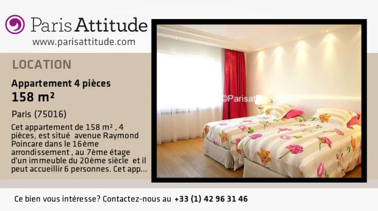 Appartement 3 Chambres à louer - Trocadéro, Paris - Ref. 6692