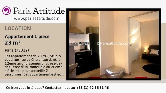 Appartement Studio à louer - Daumesnil, Paris - Ref. 5470
