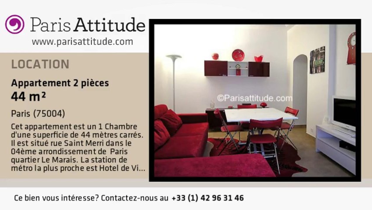 Appartement 1 Chambre à louer - Centre George Pompidou, Paris - Ref. 5172