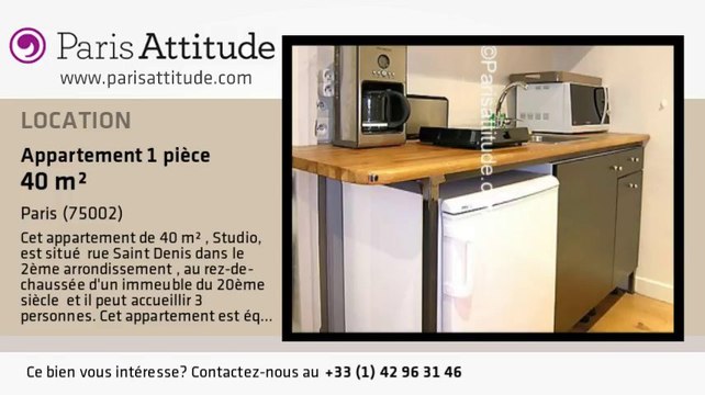 Appartement Studio à louer - Strasbourg St Denis, Paris - Ref. 4701