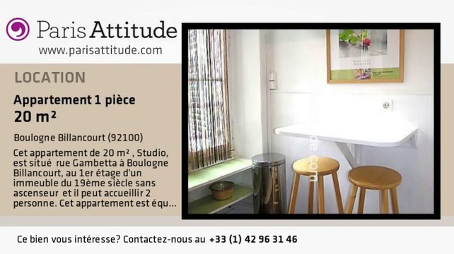 Appartement Studio à louer - Boulogne Billancourt, Boulogne Billancourt - Ref. 5793