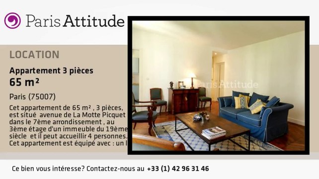 Appartement 2 Chambres à louer - Ecole Militaire/Unesco, Paris - Ref. 8519