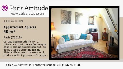 Appartement 1 Chambre à louer - Poissonnière, Paris - Ref. 5708