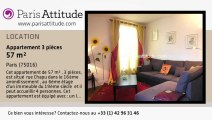 Appartement 2 Chambres à louer - Auteuil, Paris - Ref. 6825