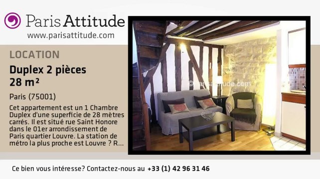 Duplex 1 Chambre à louer - Châtelet, Paris - Ref. 4448