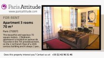 2 Bedroom Apartment for rent - Ecole Militaire/Unesco, Paris - Ref. 4084