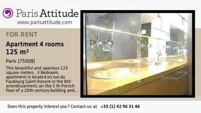 3 Bedroom Duplex for rent - Concorde, Paris - Ref. 7092