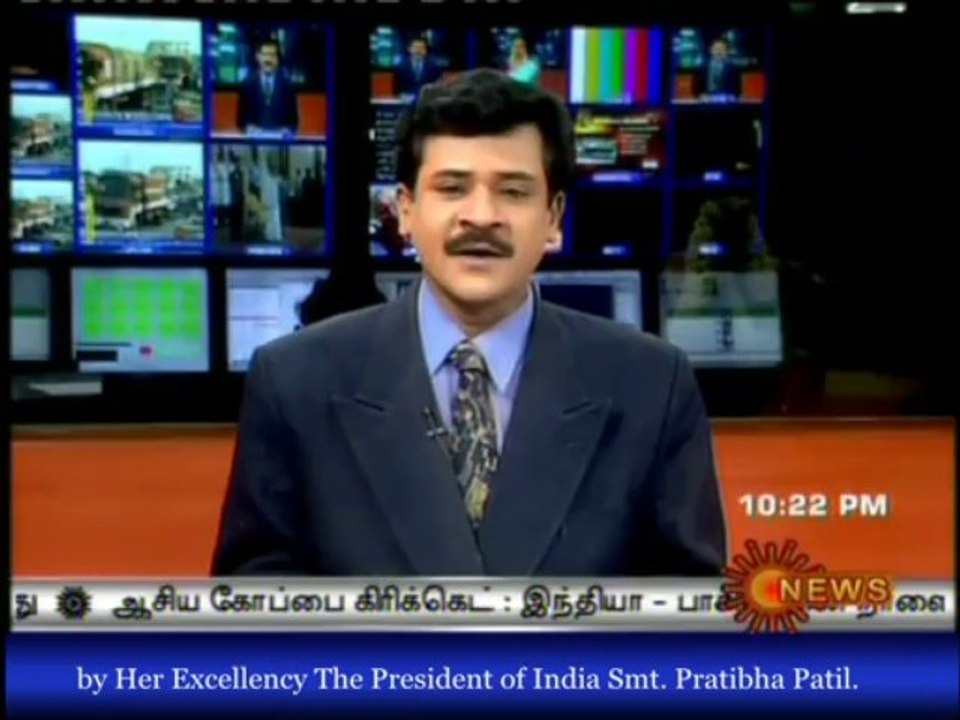 Dr. S.M. Balaji receiving the Dr. B.C. Roy award from the President of India- Sun News