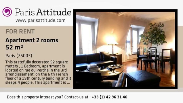 1 Bedroom Apartment for rent - Musée Picasso, Paris - Ref. 7905