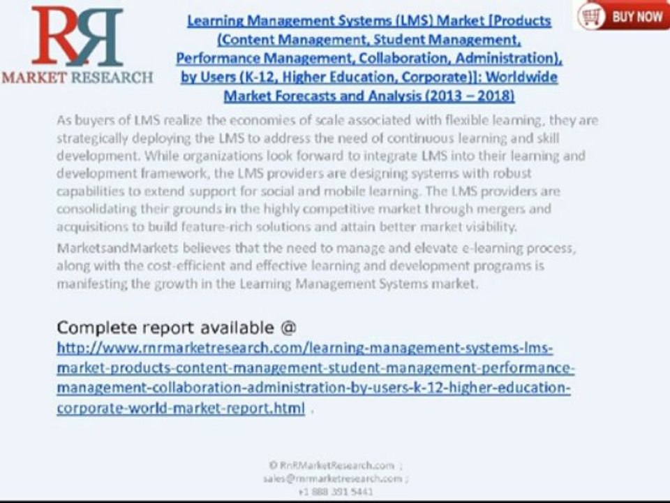 RnRMR: Learning Management Systems (LMS)