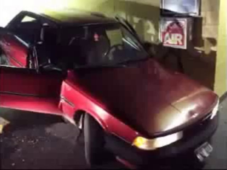 Voiture sortie de nulle part
