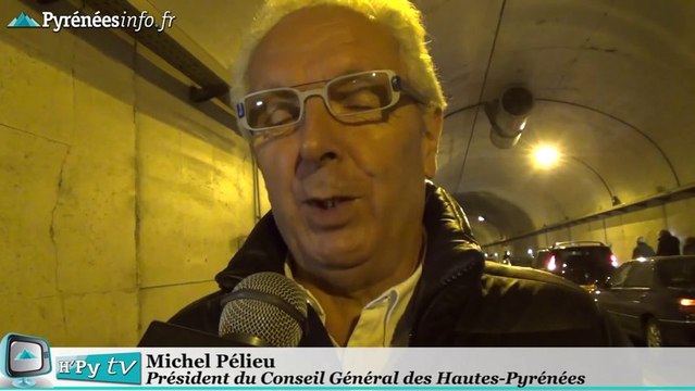 [HAUTES PYRENEES]21 ME de travaux au tunnel Aragnouet Bielsa (4 novembre 2013)