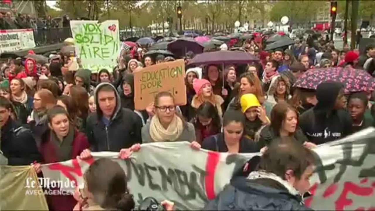 Affaire Leonarda: faible mobilisation des lycéens mardi matin