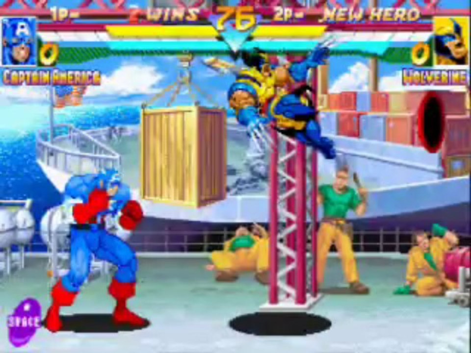 Marvel Super Heroes Matches 1-9