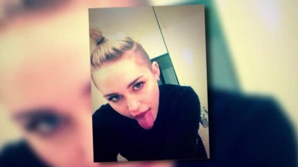 Miley Cyrus macht sich über das Titelblatt der Zeitschrift In Touch lustig