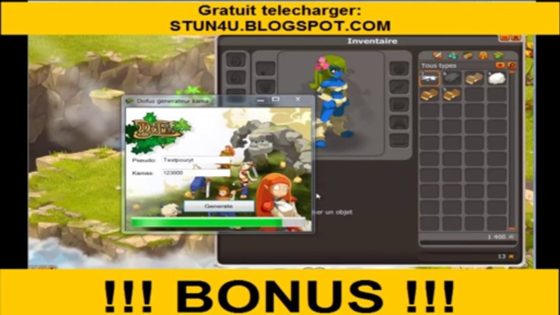 Dofus Kamas Hack Novembre 2013