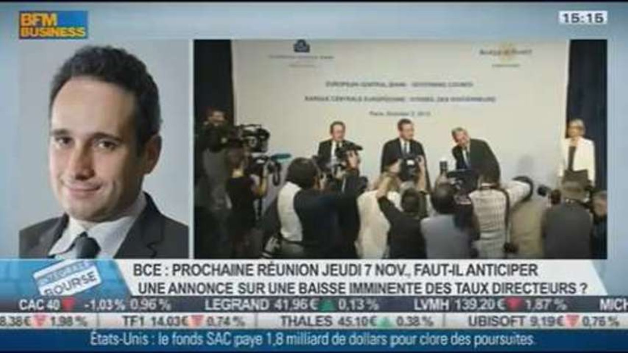 Stabilisation des marchés obligataires, stabilité financière des marchés émergents, la BCE: Jean Jacques Ohana dans Intégrale Bourse - 05/11
