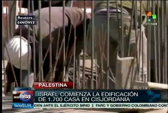 Israel inicia construcción de viviendas en territorios ocupados