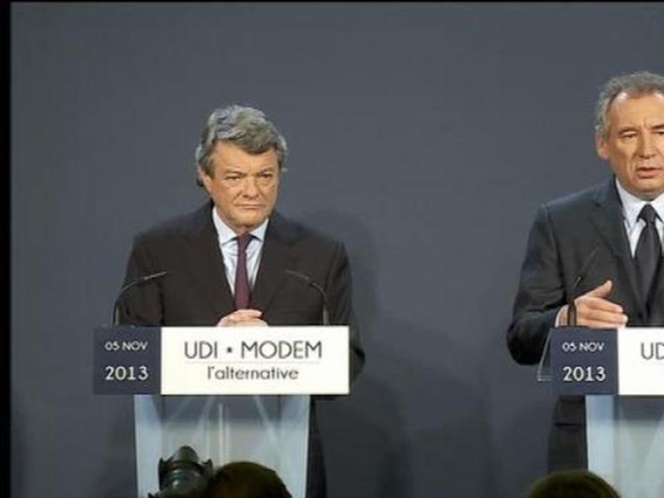 Bayrou et Borloo n'auraient "pas fait cet effort, si la situation n’était pas aussi grave"- 05/11
