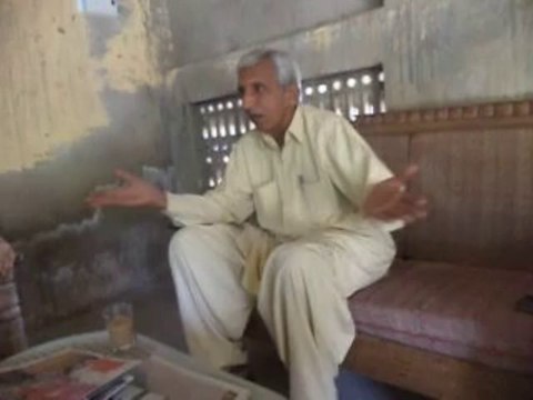 Abdul Khalique Junejo (JSM) in a Political Discussion Kachehri at Mirpurkhas (1)