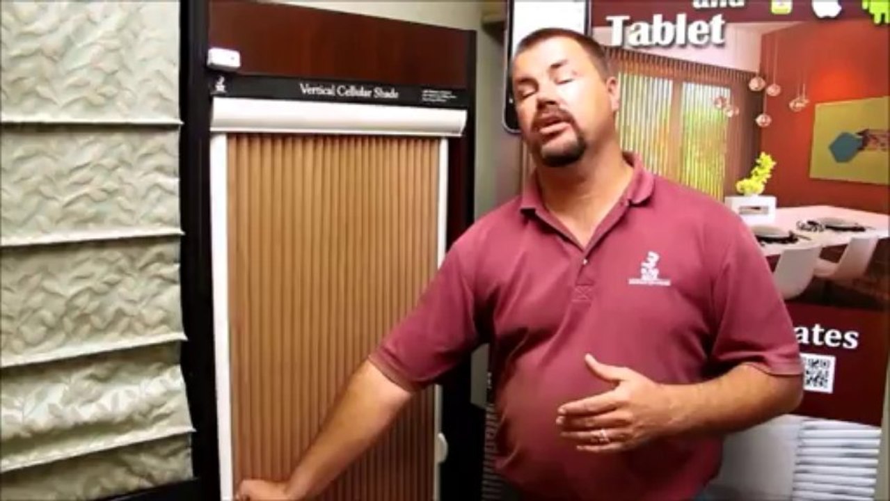 Graber Slide Vue Vertical Cellular Shade