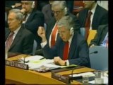Discours de Villepin à l'ONU contre la guerre en Irak