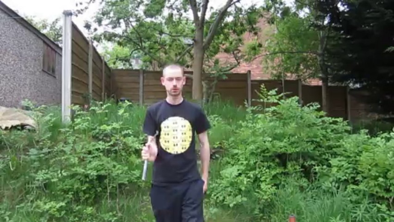 Forward Elbow Pass to Reverse Shoulder Pass [Freechaku / Freestyle Nunchaku]