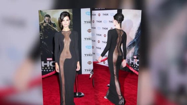 Jaimie Alexander Stuns in See-Through Dress
