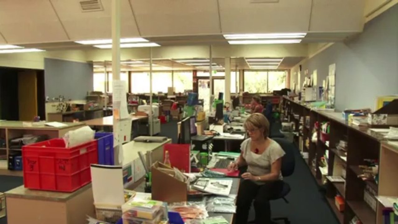 Schüler im größten Klassenzimmer der Welt